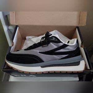 Fila Black And Grey Sneakers